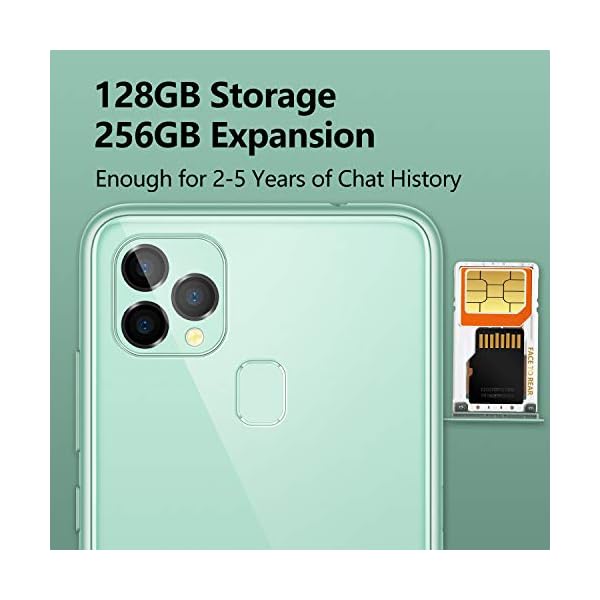 OUKITEL-C22-Unlocked-Smartphone-4G-Android-10-Triple-Cameras-Cell-Phone-4GB-128GB-Dual-SIM-4000mAh-Battery-586-Inches-13MP-Rear-Camera-Face-Fingerprint-ID-Global-LTE-Mobile-Phone-Green OUKITEL C22 Unlocked Smartphone, 4G Android 10 Triple Cameras Cell Phone, 4GB 128GB Dual SIM 4000mAh Battery 5.86 Inches 13MP Rear Camera Face Fingerprint ID Global LTE Mobile Phone (Green)