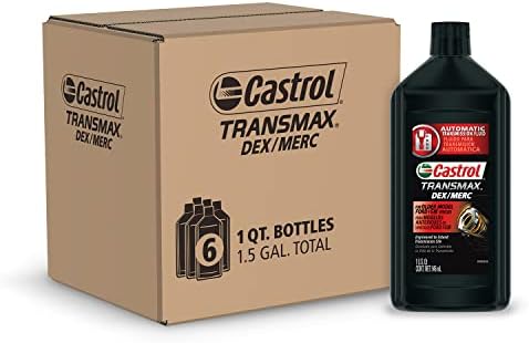 Castrol Transmax DEX/MERC Automatic Transmission Fluid, 1 Quart, ...