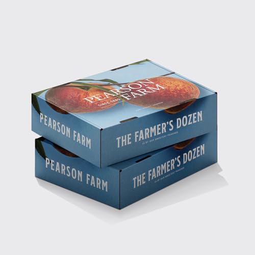 Image of Pearson Farm 26-Count Gift Box of Peaches | Fresh Georgia Peaches