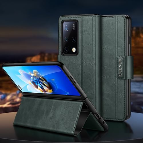 Coque antichoc Huawei Mate X2 étui magnétique avec support vidéo et charnière articulée