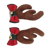 Décoration festive facile : Transformez votre casque avec ces accessoires de bois de cerf décoratifs, parfaits pour casques de moto, vélo, ski ou trottinette électrique, pour ambiance de Noël joyeuse sans effort