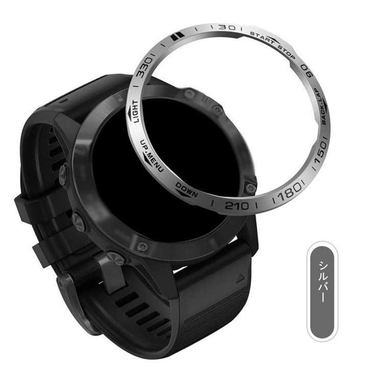 GARMIN - GARMIN FENIX5x sapphire 各種ベルト、ベゼルカバー付き GARMIN - GARMIN FENIX5x sapphire 各種ベルト、ベゼルカバー