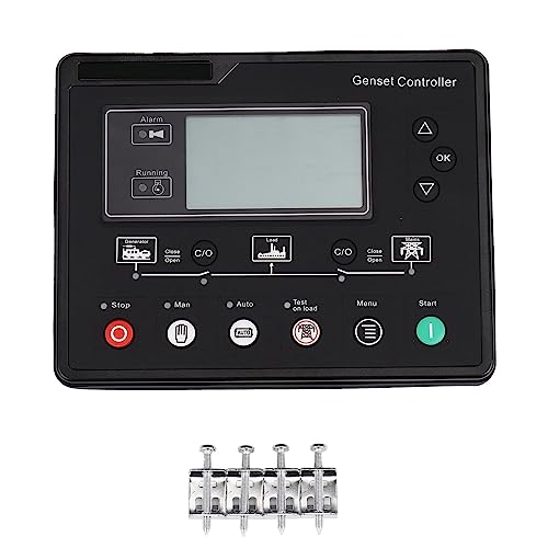 Booso 6120U Gruppo Elettrogeno Controller LCD Avvio Automatico Gruppo Elettrogeno Ats Scatola di Controllo Terminale Pannello di Carica Alternatore Parte 6120