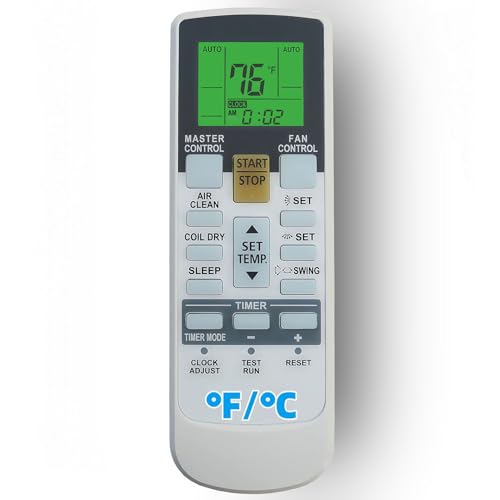Télécommande climatiseur Fujitsu AR-RAH2U pour unité murale ASU24RLF ASU18RLF