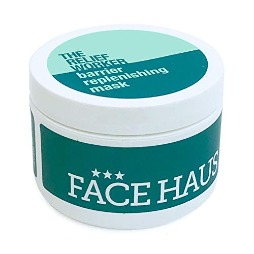 Face Haus The Relief Worker Facial Mask Nourishing Cleanser with Murumuru Butter Acts as a Moisturizer for Skin, 8 0z