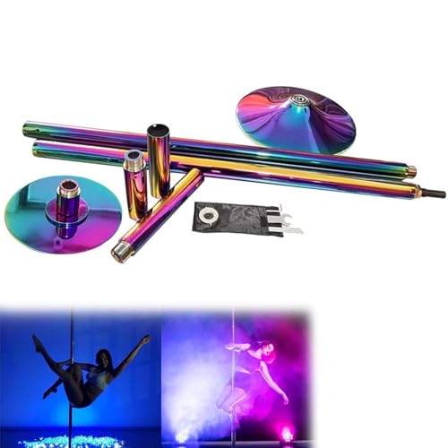 Stripper Dance Pole for Bars, Sturdy Steel Dancing Pole Kit, Professional Dance Workout Pole Gym Equipment, Weight Capacity 200kg / 440lb (Color : 2.74M-3.25M(9FT-10.7FT))