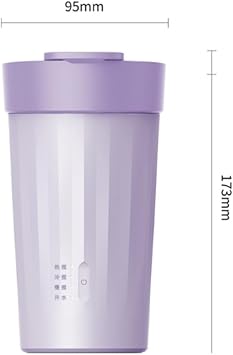 Mini Portable Milk Frother, Electric Mixer, Milk Heater, Coffee Latte Maker, Water Heater White