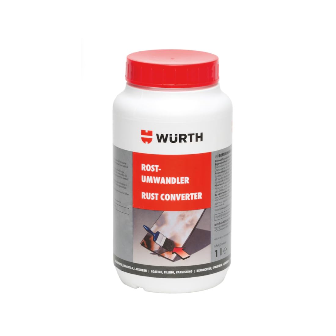 Wurth Convertitore di ruggine, 1000 ML