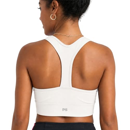 Image of POPSUGAR Sports Bras for Women - Y Back, High Neck, Strappy & Long Line Padded Racerback Bra Workout Yoga Top Racer Back Bra