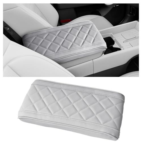 Image of CDEFG for 2024 2025 2026 Hyundai Santa Fe Center Console Cover, for 2024-2026 Hyundai Santa Fe MX5 Accessories Armrest Cover Middle Console Pad(Require Armrest Lid Removal)