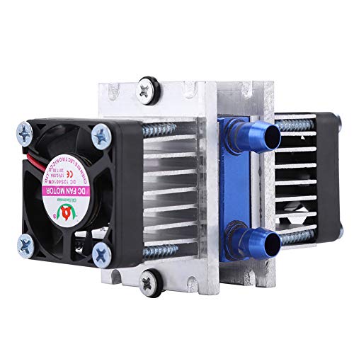 Fdit Dual-chip Semiconductor Thermoelectric Peltier TEC1-12706 Cooler Water Cooling Device Single Cooler 144w US Plug(Single Cooler)