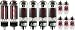 Vacuum Tube Set for Mesa/Boogie Dual Rectifier Solo Head, Apex Matched