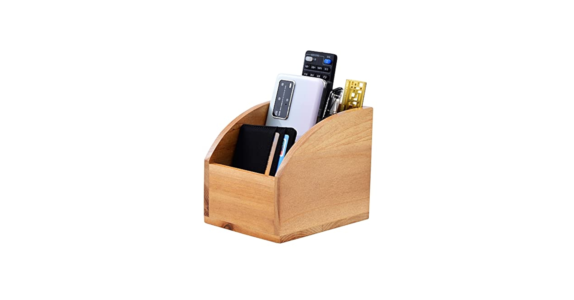 Amazon｜レトロな木製リモコンラック、リモコン収納、リモコン