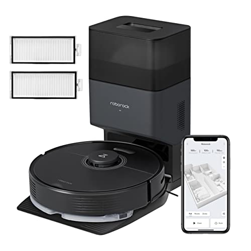 Roborock Q7 Max+ Robot Vacuum + Washable Filter | Black