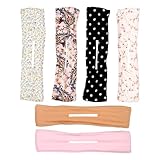 ERINGOGO 6個 ヘアバンメーカー 髪飾り付き盤髪ツール 伸縮性素材で長快適 簡単装着 女子向け結婚式 卒園式アクセサリー