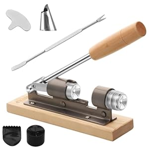 Nutcrackers for Nuts, Nut Crackers for Pecans, Heavy Duty Nut Cracking Tools, Adjustable Pecan Cracker Sheller, Pecan Nut Cracker Opener Tool for Walnuts Pecans Hazelnuts Almonds Brazil Nuts