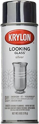 Krylon Looking Glass Silver-Like Aerosol Spray Paint 6 Oz.