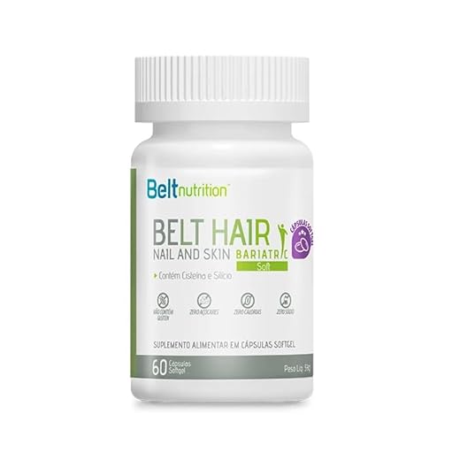 Belt Hair Nail And Skin Bariatric 30 caps Softgel - Belt Nutrition