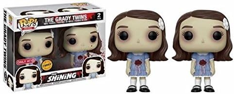 Funko POP! Grady Twins Chase, The Shining Vinyl Figure Safe Collector's Bundle