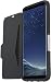 Produktbild OtterBox Strada Etui - Elegante, sturzsichere Folio Schutzhülle aus echtem Leder für Galaxy S8, schwarz