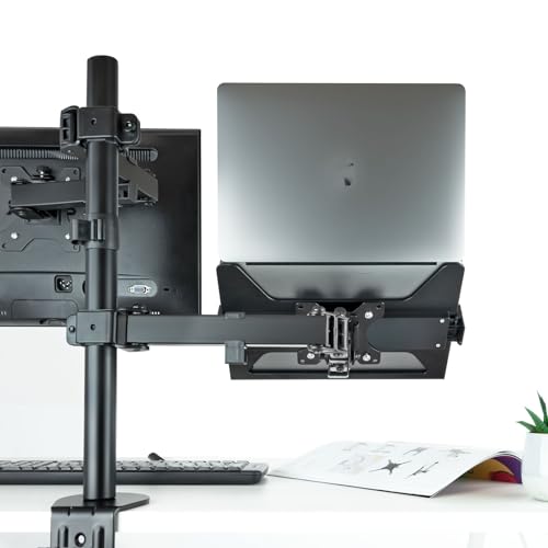 Support adaptateur ordinateur portable VESA pour éliminer le désordre et régler la hauteur