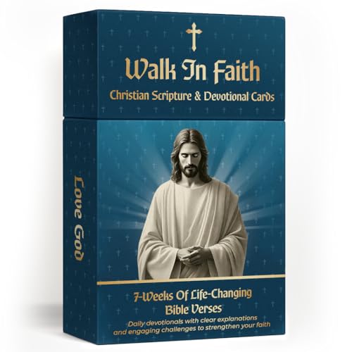 Bible Verse Cards for Christians | Walk in Faith Christian