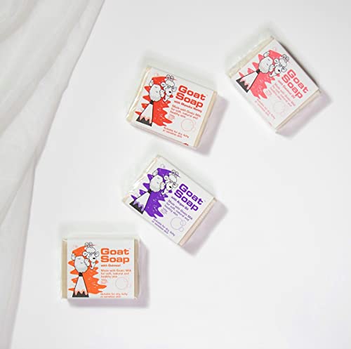 Goat Soap Value Six Packs - For Soft, Natural And Healthy Skin, Milk Body Soap Bar - 6 X 100G (3.5Oz) Bars - Argan Oil #TOP3