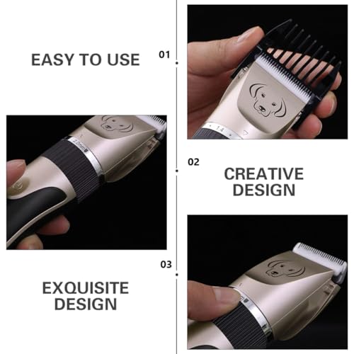Tondeuse sans fil pour chat et chien Mipcase avec sabots - 7