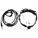 Produktbild Tenq Throat Mikrofon verdeckte Akustikschlauch Ohrhörer Headset mit Finger PTT für 1 Pin Yaesu Vertex Vx-6r 6e 7r 7e Zweiwege-Radio, Walkie-Talkie