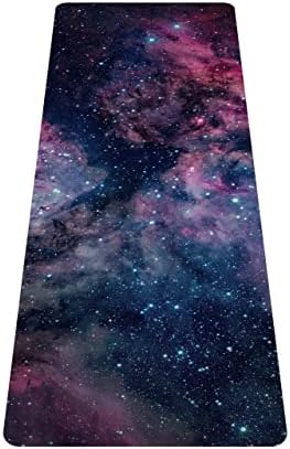 Cifupy Yoga Mat Double-Sided Non Slip Exercise Mat Eco Friendly TPE Fitness Exercise Mat With Carrying Strap & Storage Bag Workout Mat for Yoga, Pilates and Floor Exercises