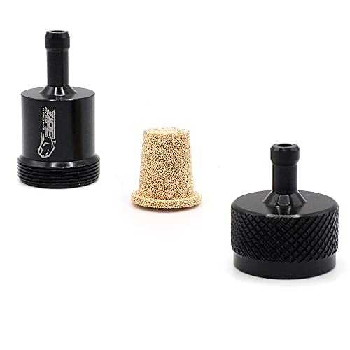 Ape Racing Billet Aluminum Universal 1/4 Sintered Bronze In-Line Fuel Filter For Motorcycle Atv Dirt Bike Quad Or Small Engines #TOP3