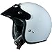 AFX FX-75 Unisex-Adult Half-Size-Helmet-Style Helmet (White, Small)