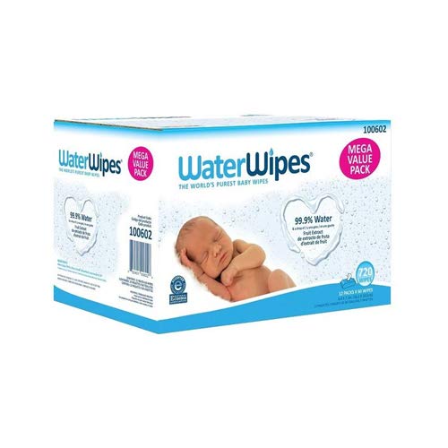 WaterWipes Mega Value Box 720 Babytücher, 6 kg