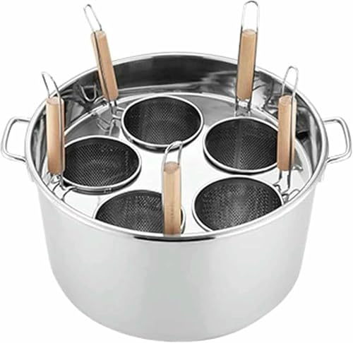 Ensemble d'insert de cuisiniere de pates en acier avec diviseur - 2