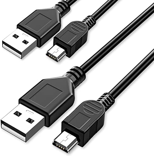 Amazon.co.jp: Mini USBケーブル 1m/2本 USB Aオス- USB miniBオス PS3 
