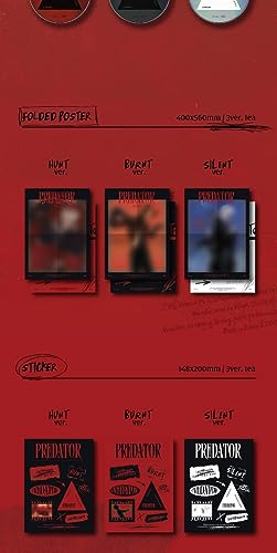 CD PREDATOR Lee Gikwang en coffret premium triple édition de collection HIGHLIGHT - 4