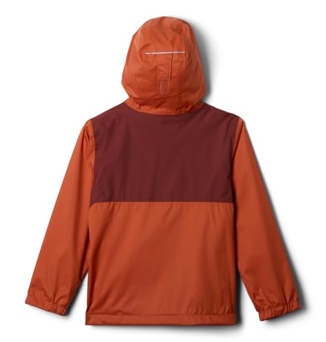 Columbia Youth Boys Rainy Trails II Fleece Lined Jacket, Tuscan/Spice Slub, XX-Small2
