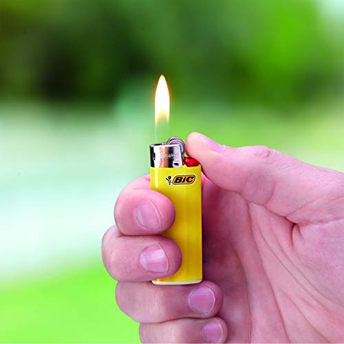 BIC Mini Flint - Feuerzeuge in verschiedenen Farben, Tablett mit 50 Stück – Bild 6