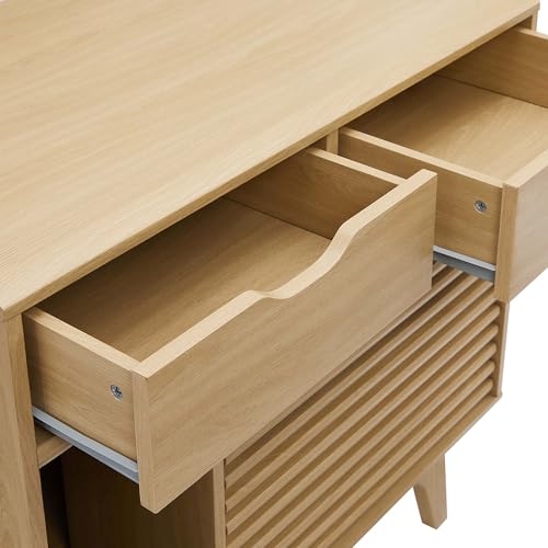 Modway EEI-6796-OAK Render Cat Cabinet, Oak by Modway - Used condition - Image 8