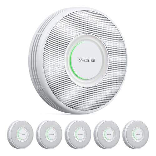 X-Sense Standalone Rauchmelder mit Sprachalarm, XS0B-SN, 6 Stück – Ansicht 1