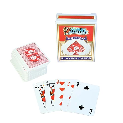 Worlds Smallest Playing Cards #TOP1