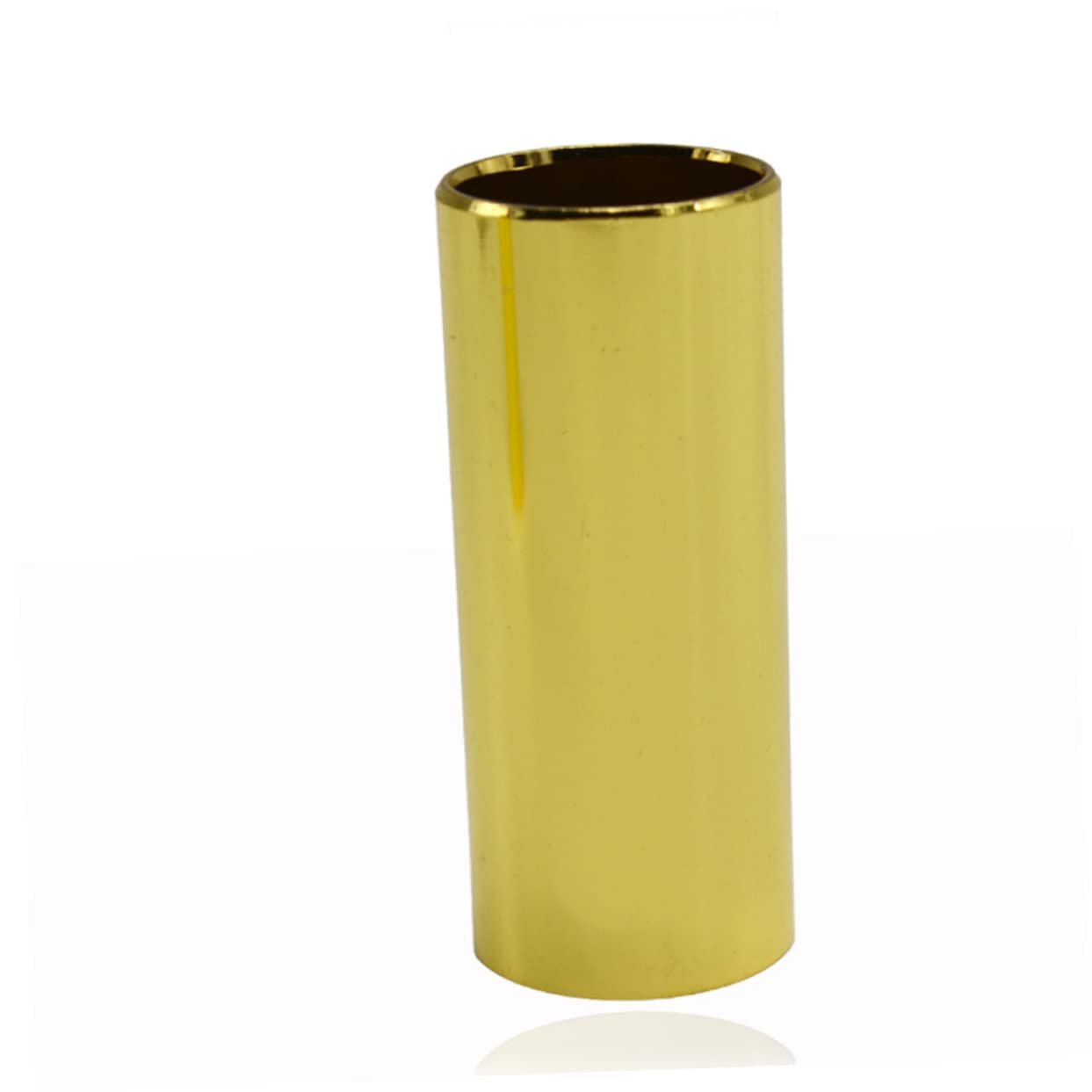 GOOHOCHY Guitar Accessories 4pcs Slide Bar Finger Cover Stainless Steel Bar Guard Electric Guitar Slider Long Service