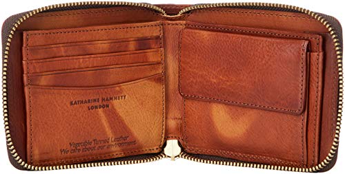 KATHARINE HAMNETT LONDON(キャサリン ハムネット ロンドン) Men's Wallet, Blue (32)4
