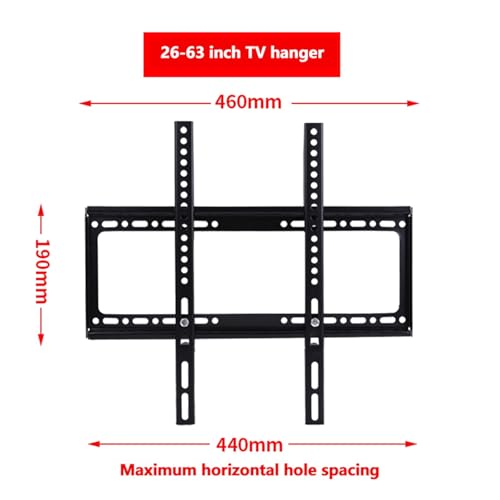 Support mural réglable pour écran TV LCD avec niveau bas intégré, fixation stable SCRUBY - 2
