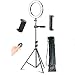Produktbild LED Ringlicht, Mit Flachem Clip Schnell Hand Schütteln Artifact, Mobilen Live-Standplatz Foto-Stativ Im Freien Videoaufnahme, Dimmbare Stufenlos Telefon Selfie,1.6m