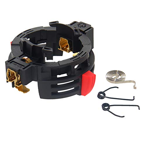 Fielect 1pcs Carbon Brush Holder Electric Motor Spare Replacement Part Housing for Bosch GBH 2-26 DFR