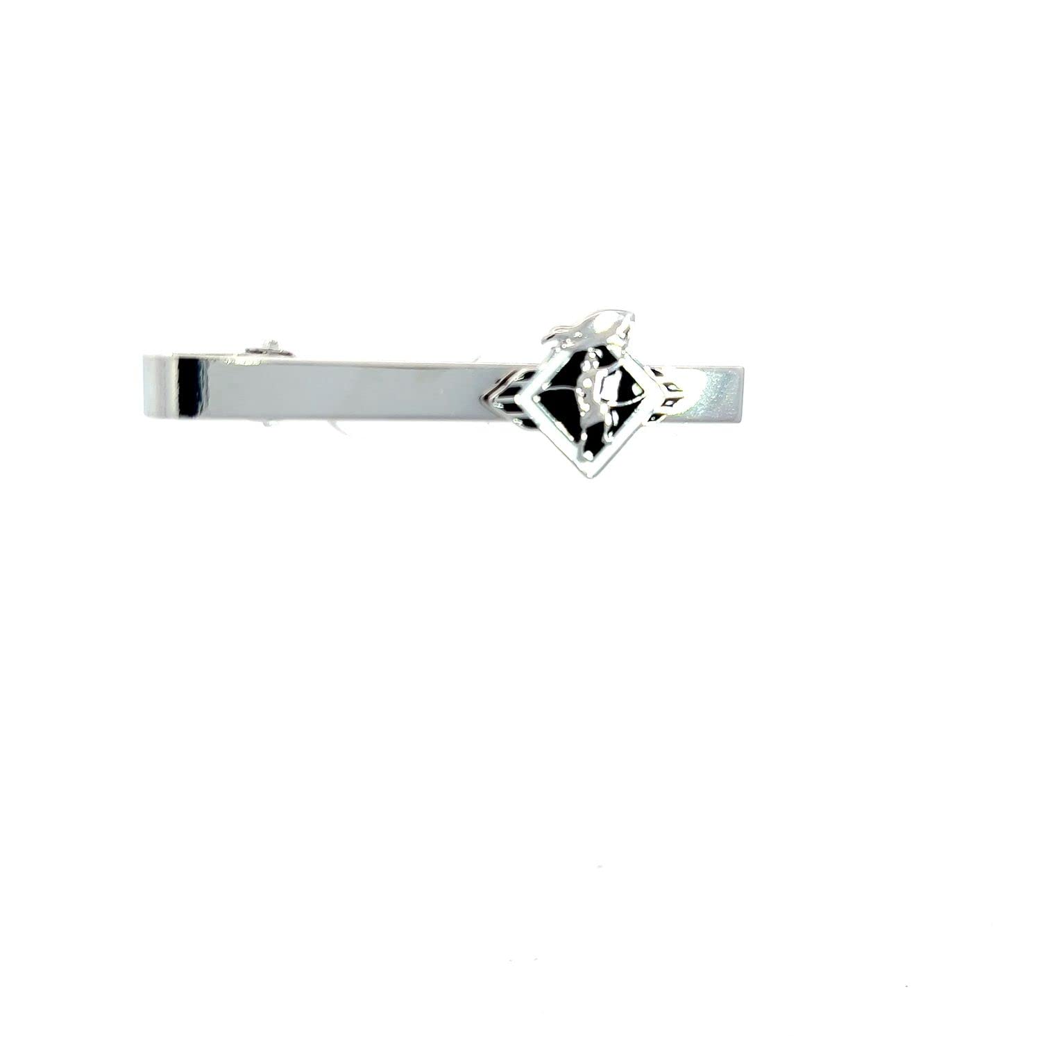 Johnson Brothers K19 LDS CTR Captain Moroni Tie Bar Antique Silver Plate Tie Clip CTR Ring Alloy