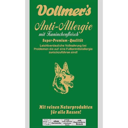 Vollmers Anti Allergie mit Kaninchen 15kg
