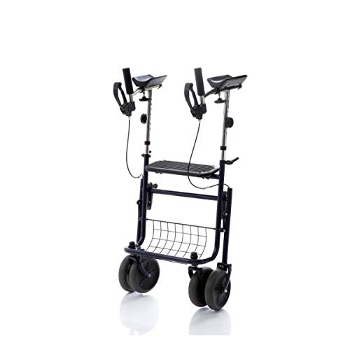 ROLLATOR IN ACCIAIO 4 RUOTE ANTIBRACHIALE Art. RP691