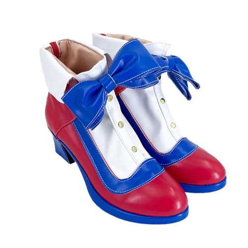 [Kossyo] �\�͖�T�� �u�[�c �C �R�X�v�� �R�X�v���C �O�b�Y �B�e�R�~�P �Ղ� Cosplay shoes �N���X�}�X �n���E�B�� ���� (25.5 cm)